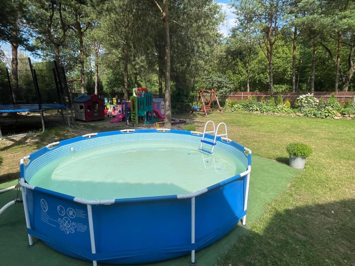 Dom Nad Jeziorem Mazury Pomost Segment 2 Giżycko Buitenkant foto