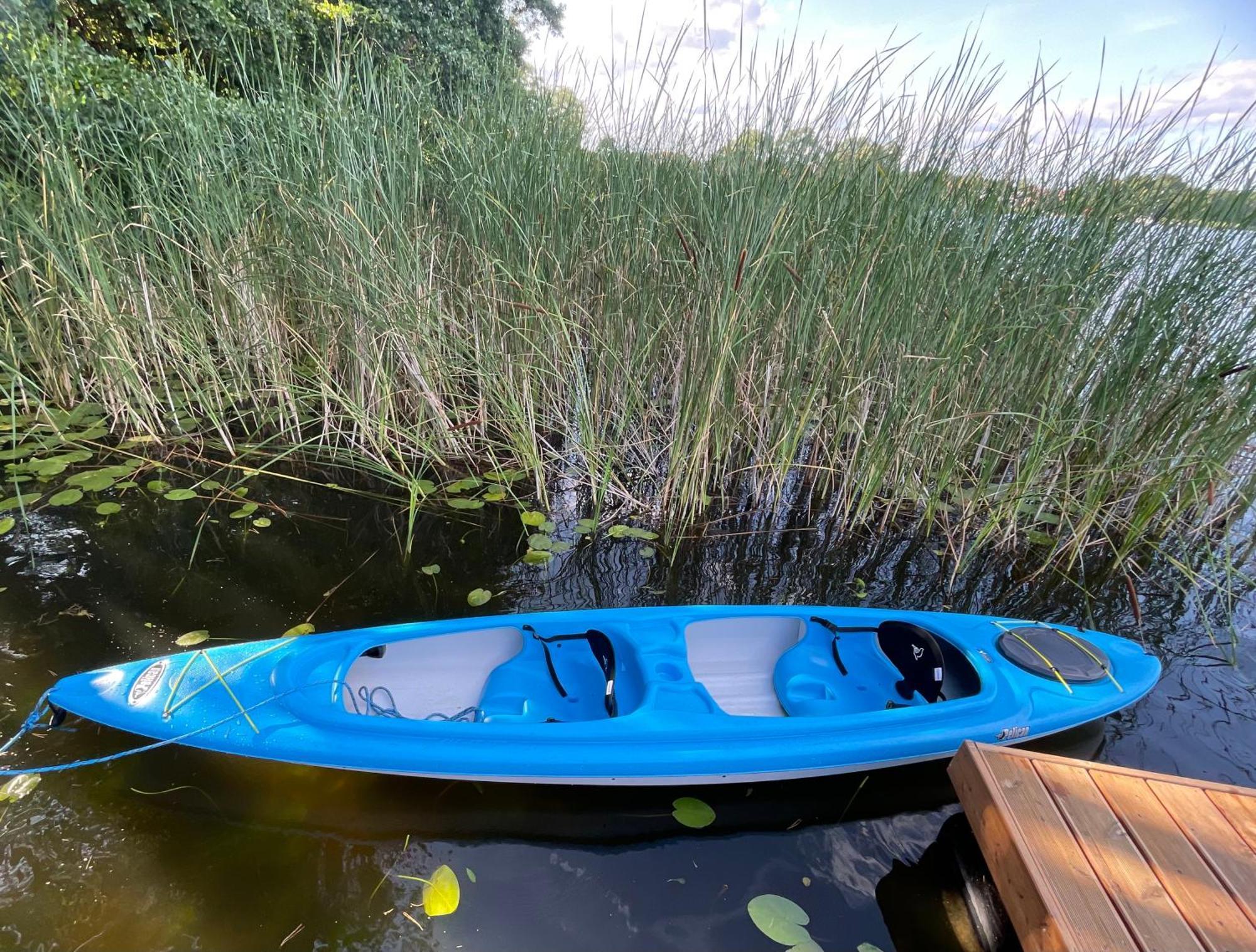 Dom Nad Jeziorem Mazury Pomost Segment 2 Giżycko Buitenkant foto